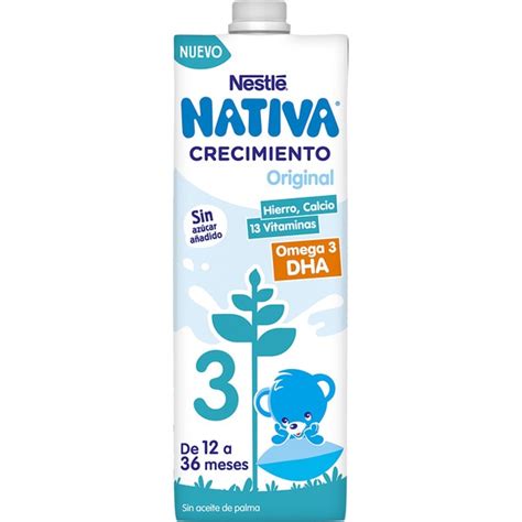 Crecimiento Original 3 preparado lácteo infantil de 12 a 36 meses brik