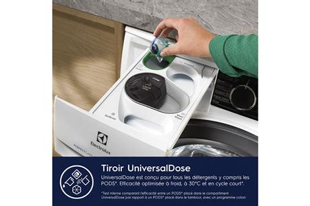 Lave Linge Hublot Electrolux Ecoline Ew F Ov Universal Dose Darty