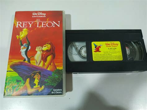 Furor por el VHS venden una cinta de El Rey León por miles de euros