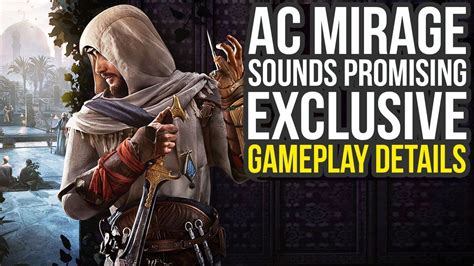 Assassins Creed Mirage Gameplay Details We Are Going Back To The Roots Ac Mirage Gameplay