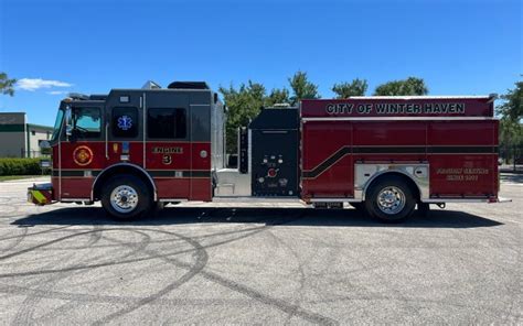 Custom Pumper Winter Haven Fl Sutphen Fire