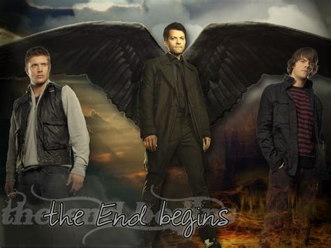 Sam Dean And Castiel Wallpaper Wallpapersafari