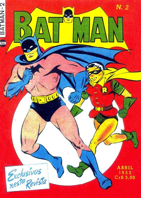 PR GIBIS Antigos Batman 1ª Série Nº 2 Abril 1953 Ed EBAL