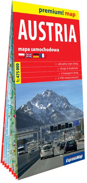 Austria Mapa Samochodowa Opracowanie Zbiorowe Ksi Ka W