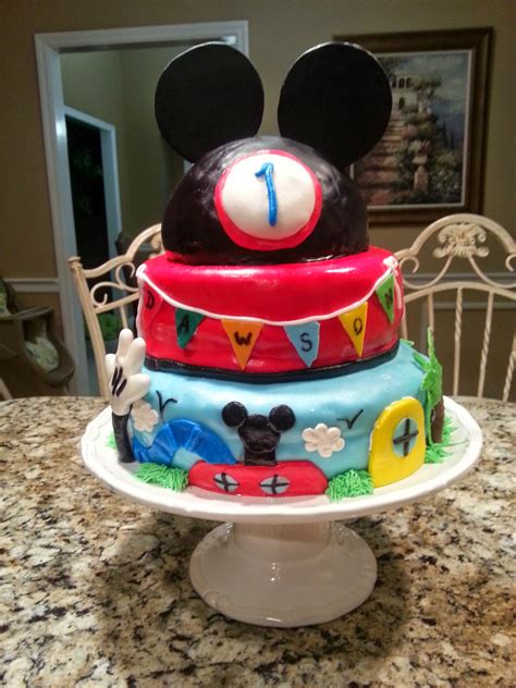 Good Times: Mickey Mouse 1st Birthday Cake