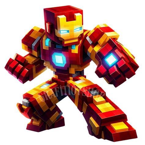 Ironman Pixel Art Design Png File Ironman Clipart Superhero Png