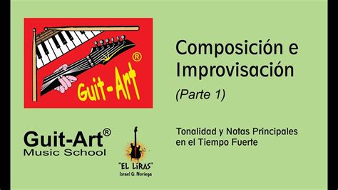 Aprende A Improvisar Y Hacer Melod As Guit Art Prof Israel