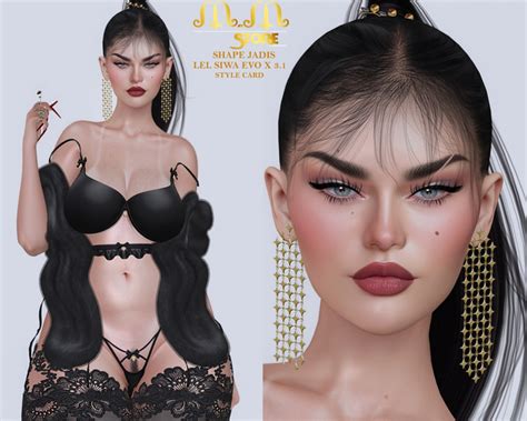 Second Life Marketplace M M Store Shape Jadis Lelutka Siwa Evo X 3 1