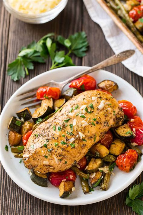 Italian Chicken {easy Sheet Pan Chicken Dinner}