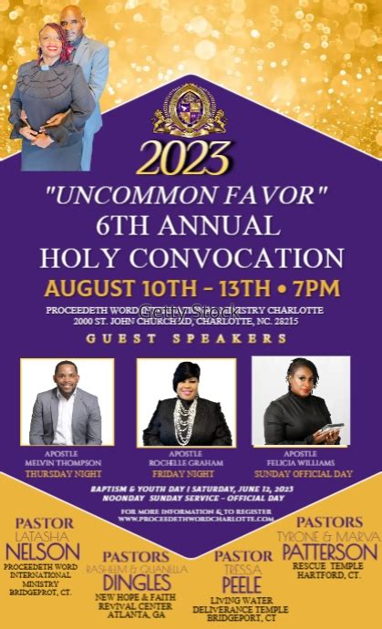 Convocation Flyer Postermywall