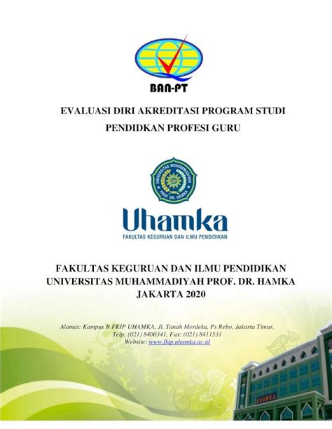 PDF EVALUASI DIRI AKREDITASI PROGRAM STUDI Repository Uhamka Ac Id