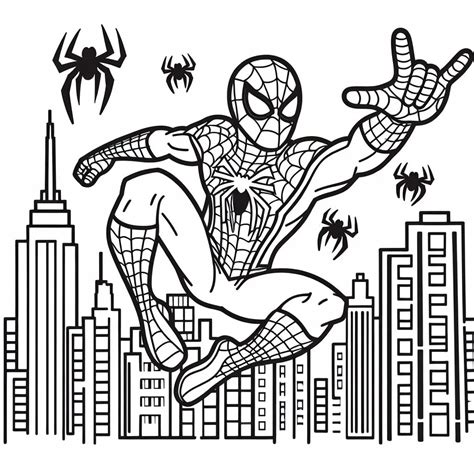 Homem Aranha Para Colorir 8 Educarolando Aprender Brincando