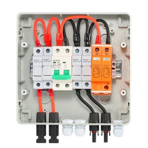 Ip Dc V Input Output Array Power Solar Pv String Box Pv