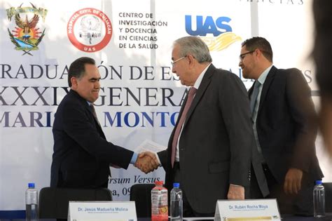 Se Reúnen Rocha Moya Rector De La Uas Y Subsecretario De Educación