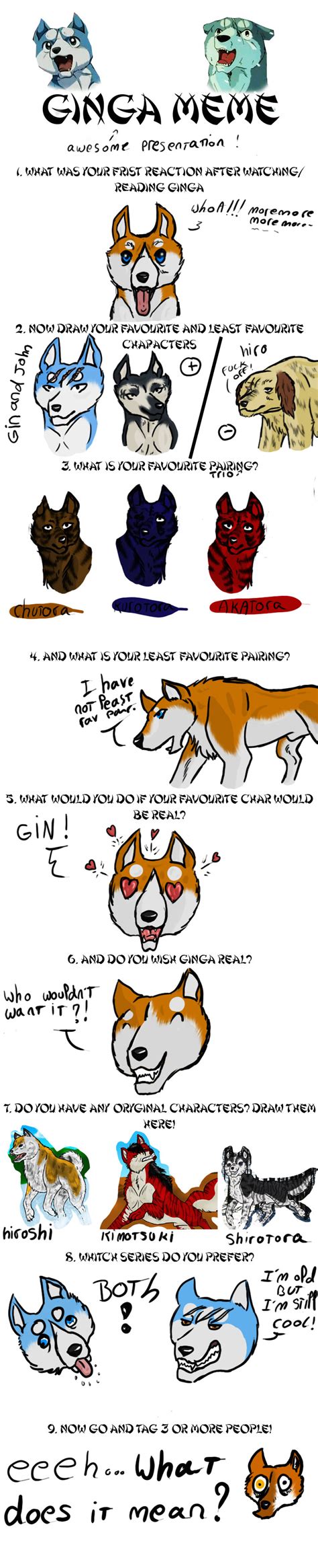 ginga meme by wolfhound56200 on DeviantArt