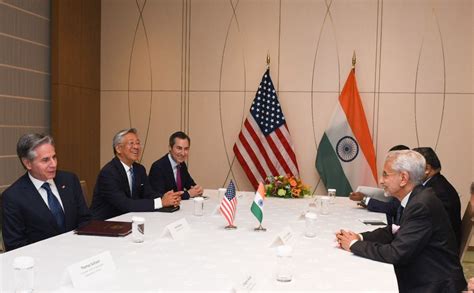 Eam Jaishankar Meets Us Secretary Blinken Ahead Of Quad Meeting