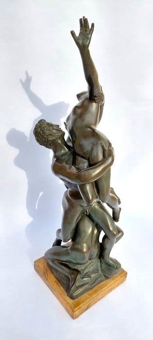 Da Giamblogna Scultura Il Ratto Delle Sabine Cm