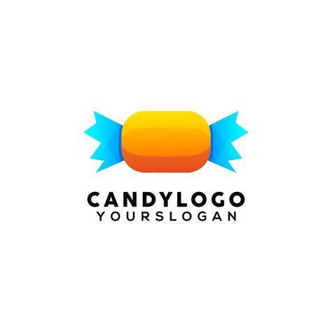 candy colorful logo design template 5871476 Vector Art at Vecteezy