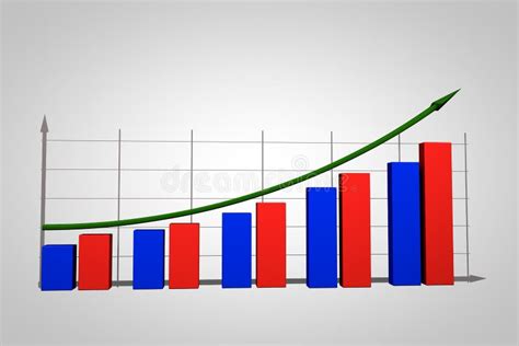 Business Growth Chart Stock Illustration Illustration Of Market 62966816