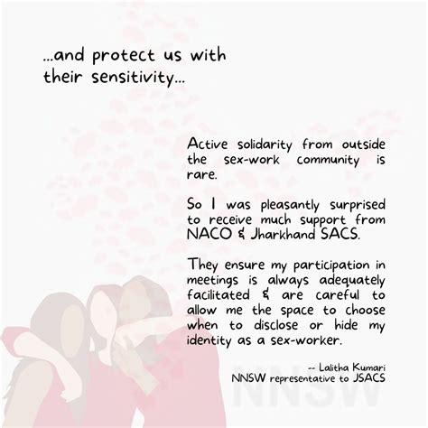 National Network Of Sex Workers India NNSW On Twitter Swipe For Stories Of Support From
