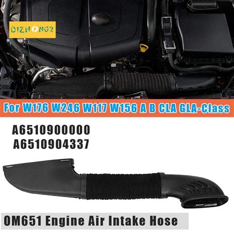 OM651 Engine Air Intake Hose Pipe A6510900000 A6510904337 For Mercedes