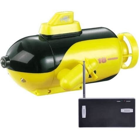 Bateau T L Command Jouet Sous Marin Mini Multifonctionnel Durable Rc