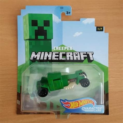 Jual Hotwheels Hot Wheels Minecraft Creeper Shopee Indonesia