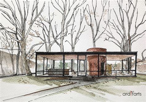 The Glass House Philip Johnson In 2023 Glass House Glass House Philip Johnson The Glass