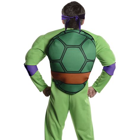 C894 Teenage Mutant Ninja Turtles Deluxe Donatello Tmnt Fancy Adult Costume Ebay