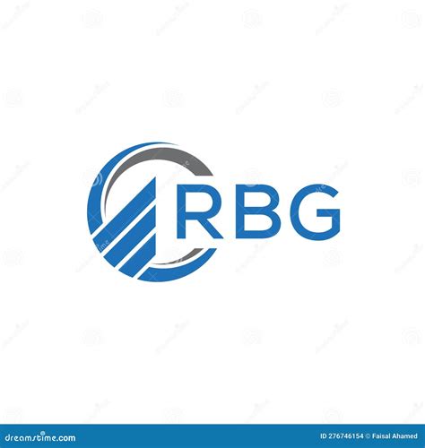 Rbg Abstract Technology Logo Design On White Background Rbg Creative