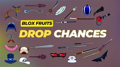 Every Item Drop Chance Blox Fruits Youtube