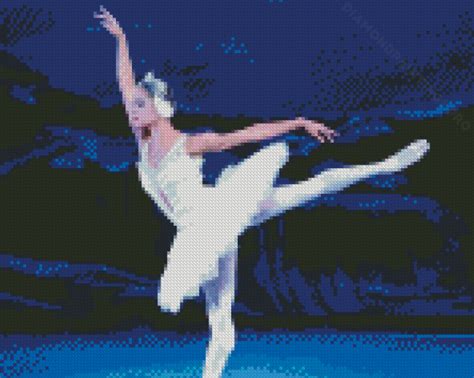 Swan Lake Ballerina Diamond Painting Diamondpaintings Pro