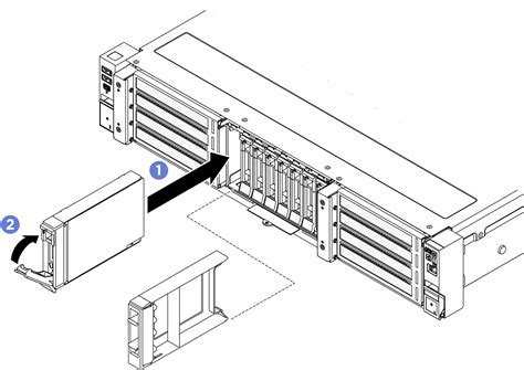 Install A Inch Hot Swap Drive Thinksystem Sr A V Lenovo Docs