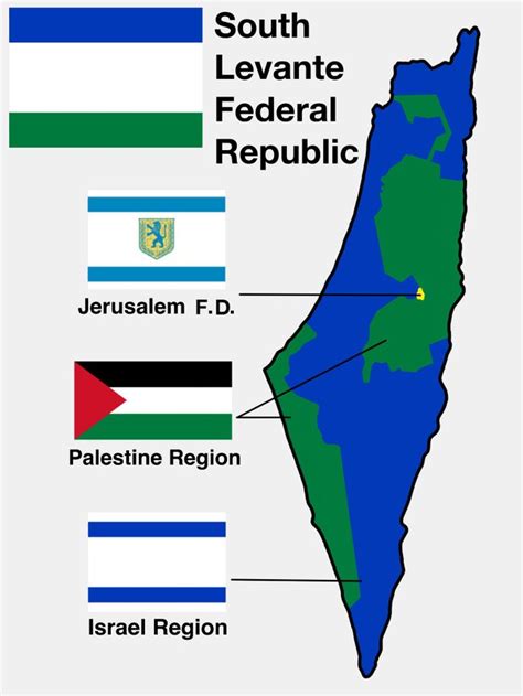 Solution Possible à Un État Pour La Palestine Et Israël Rimaginarymaps