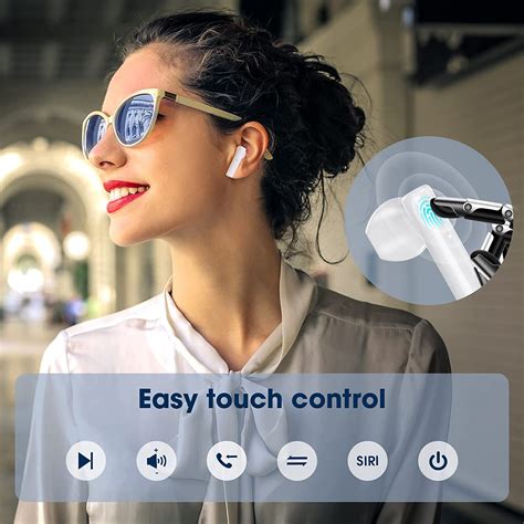 Wireless Earbuds, QCY T12 Bluetooth 5.1 Headphones with Microphones, Hi ...