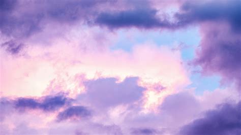 Purple Clouds Desktop Wallpaper,digital Products,pc,macbook,laptop ...