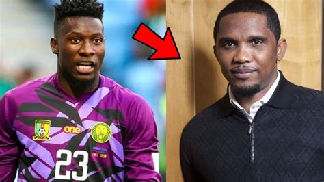 André onana taćle sévèrement Samuel Eto o et Rigobert song Voici la