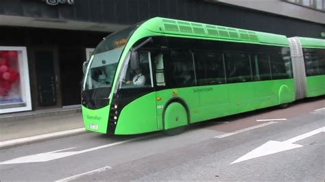 Tram Buses In Malmo Van Hool Exqui City Battery Electric Double