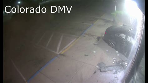 Suspected Drunk Driver Crashes Into Colorado Dmv While Street Racing