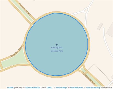 panday pira circular park  mabalacat map  routes