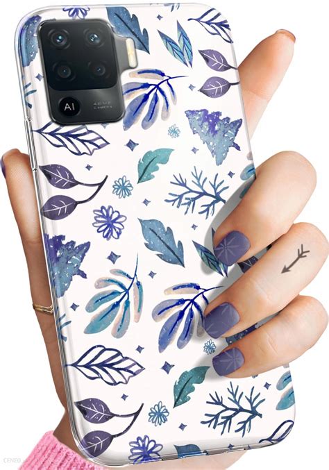 Hello Case Etui Do Oppo Reno 5 Lite Zima Obudowa Guma Etui Na Telefon