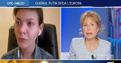 Guerra In Ucraina Botta E Risposta Tra La Giornalista Russa E Lilli Gruber