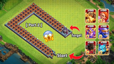 Inferno Tower Formation Vs Max Super Troops Part As Clash