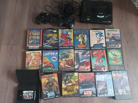 Sega Mega Drive Console With Games Catawiki