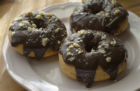 Donuts De Chocolate Veganos Sin Huevo Recetas Veganas Recetas