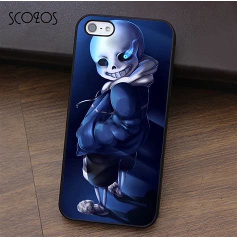 SCOZOS Undertale Caixa Do Telefone Para O Iphone X 4 4S Sans 5 5S Se 5C