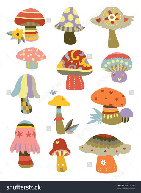 Mushroom Shape Clipart Clipground