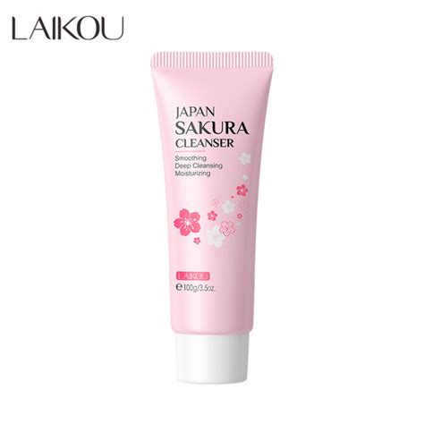 Laikou Japan Sakura Facial Cleanser G Laikou Official