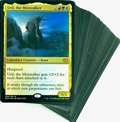 Custom Commander Deck Uril The Miststalker Voltron Auras EDH