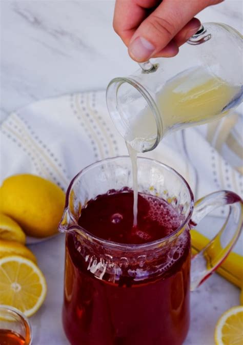 Refreshing Hibiscus Lemonade Recipe The Foodie Affair